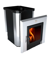 Печь для бани из нержавейки в Лиде