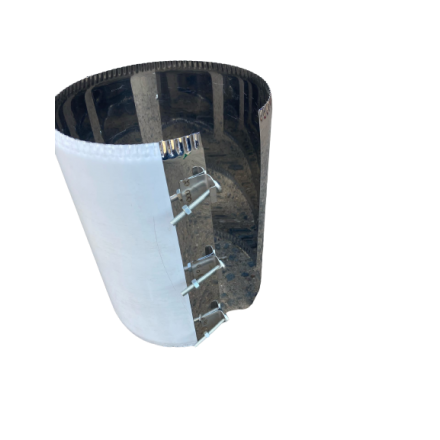 Хомут стяжной усиленный, нерж. ст. 430 в Лиде