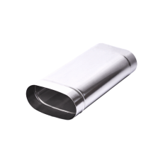 Труба овал. сечения (вставка) L-500 мм из нерж. ст. 304-1,0 мм купить в Лиде