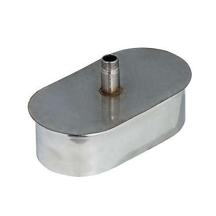 Сборник конденсата овальный из нерж. ст. 430-0,5 мм купить в Лиде