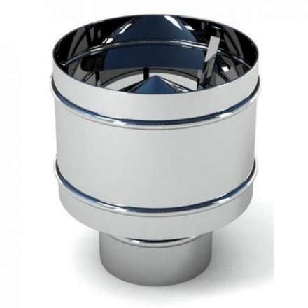 Дефлектор дымохода из нержавейки фото в Лиде