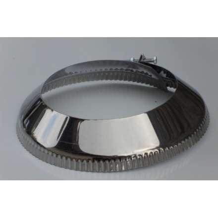 Косынка (юбка) для дымохода  из нерж.ст.  430-0,5 мм купить в Лиде