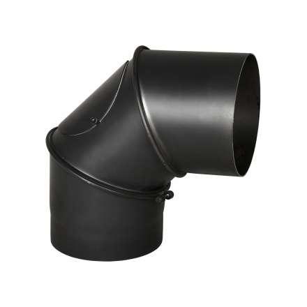 Колено поворотное 90° Darco 3 секции 2 мм черное купить в Лиде