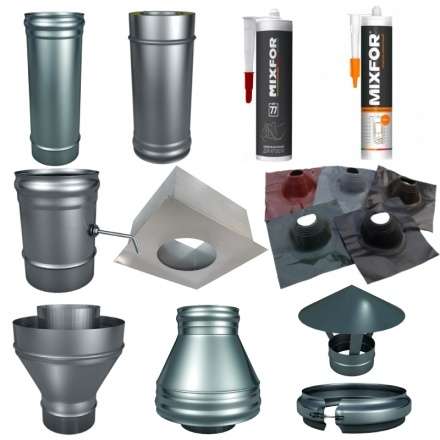 Комплект для печей диаметр 120 мм купить в Лиде