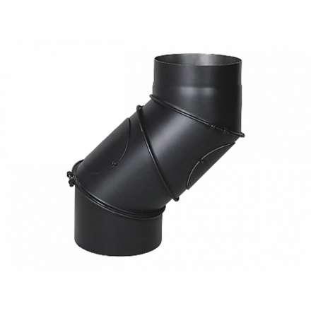 Колено поворотное Darco 4 секции 2 мм черное купить в Лиде