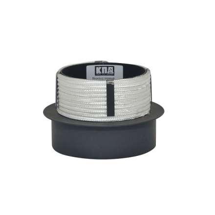 Переход на керамический дымоход КПД ЧЕРНЫЙ в Лиде