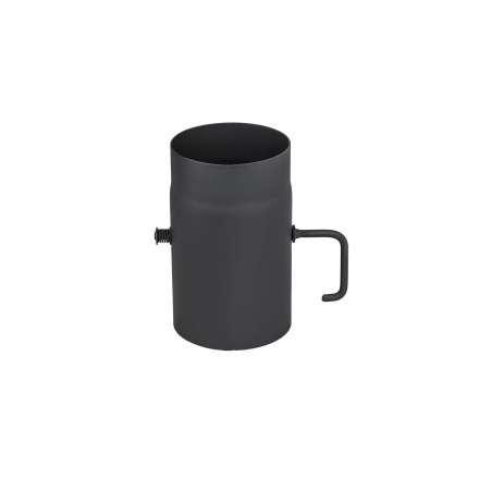 Труба с шибером 250 мм КПД ЧЕРНЫЙ в Лиде