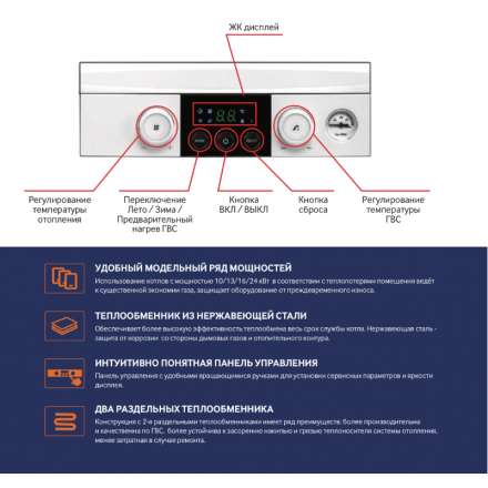 Газовый котел Navien Heatlux NGB210-24K в Лиде