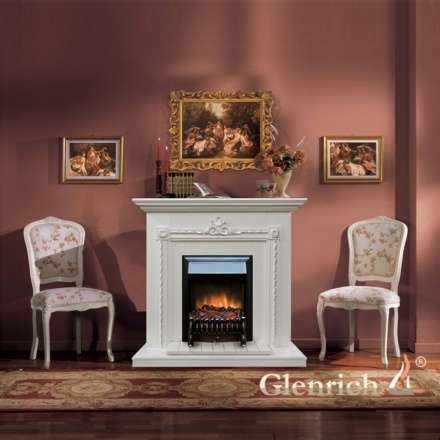 Электрокамин Glenrich Fobos Black в Лиде