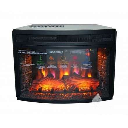 Электрокамин Royal Flame Panoramic 25 LED FX Black в Лиде