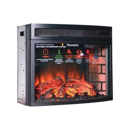Электрокамин Royal Flame Panoramic 25 LED FX Black в Лиде