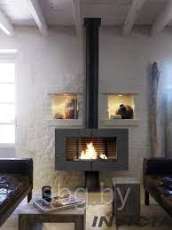 Печь-камин Invicta Antaya в интерьере чугунная Амазонка бай фото в Лиде