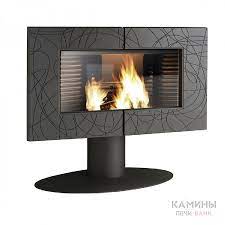 Купить Печь-камин Invicta Symphonia в интерьере чугунная в Лиде в Лиде