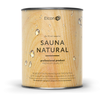 Пропитка для бани и сауны Elcon (Элкон) Sauna Natural 2 л купить в Лиде