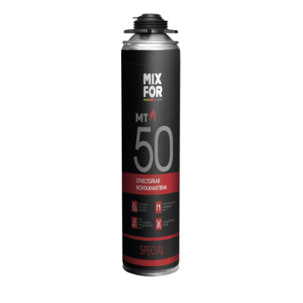Огнестойкая монтажная пена Fire Resistant MT50 в Лиде