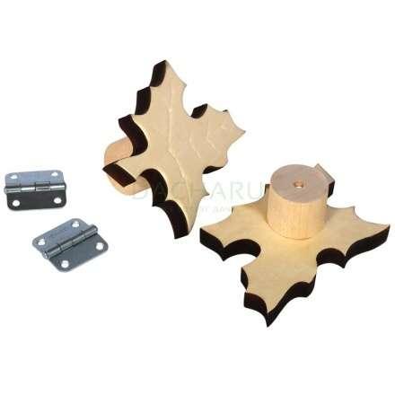 Дверь глухая Банька 1900x700 липа Класс А коробка из сосны с ручками и петлями в Лиде