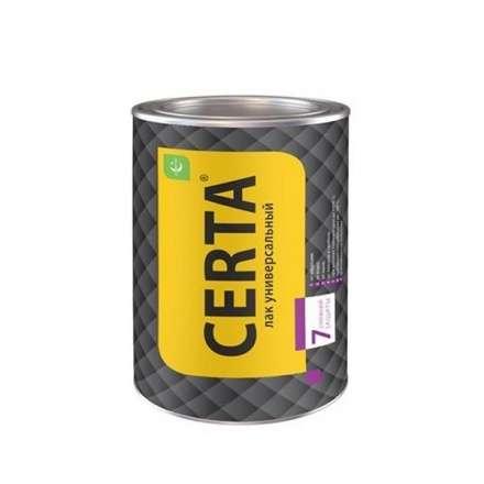 Лак универсальный CERTA 7 степеней защиты 0,8 кг в Лиде
