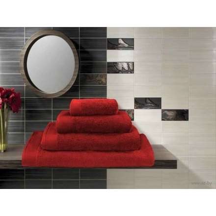 Полотенце махровое 40x70 красное в Лиде