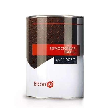 Эмаль ELCON термостойкая (черная) 1л. в Лиде
