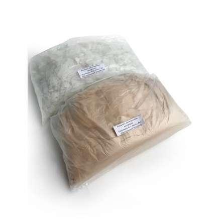 Клей двухкомпонентный для соляных кирпичей (плитки) 3 кг купить в Лиде