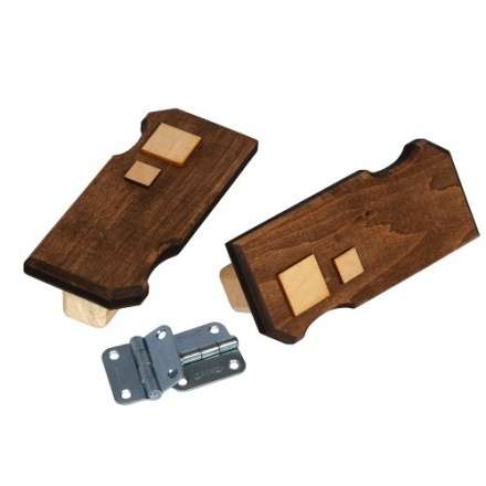 Дверь для бани глухая искусственно состарена 1900х700мм в Лиде