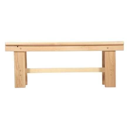 Лавочка разборная 100х33х43 см для бани и сауны (липа) 03600 в Лиде