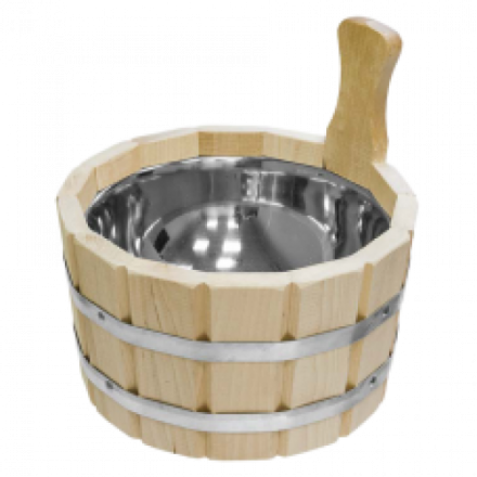 Ушат шайка 3л с нержавеющей вставкой (ЛТ-10) купить в Лиде