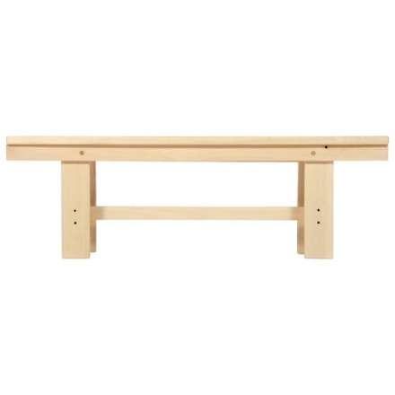 Лавочка разборная 120х33х43 см для бани и сауны (липа) 34002 в Лиде