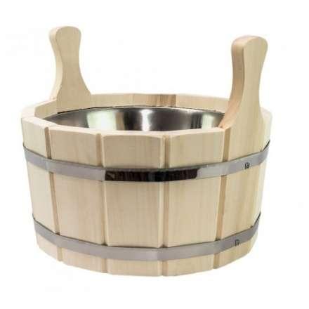 Шайка 5л с нержавеющей вкладкой (ЛТ-12) купить в Лиде