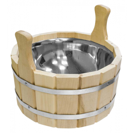 Ушат шайка 6,5л с нержавеющей вставкой 33216 купить в Лиде