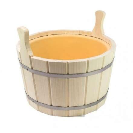 Шайка 8л с пластиковой вкладкой (ПЛ-12) купить в Лиде