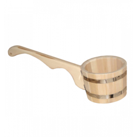 Ковш-черпак 0.6л бондарный с горизонтальной ручкой 03589 купить в Лиде