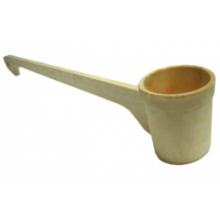 Ковш-черпак 0.25л точёный с горизонтальной ручкой 30040 купить в Лиде