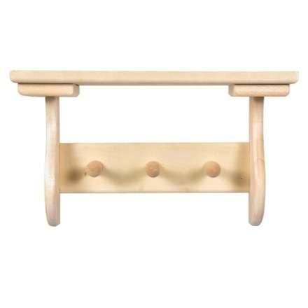 Полка с вешалкой 3 рожка 32413 в Лиде