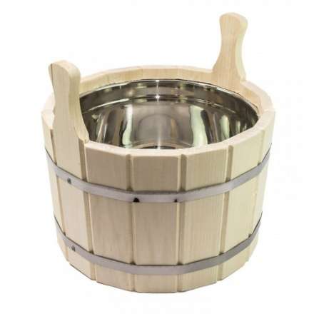 Шайка 10л с нержавеющей вкладкой (ЛТ-9) купить в Лиде