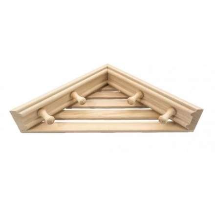 Полка угловая с вешалкой 4 рожка М-46 купить в Лиде