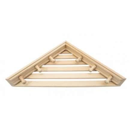 Полка угловая с вешалкой 6 рожков М-47 купить в Лиде