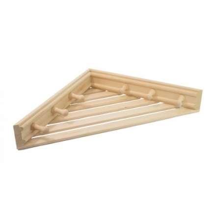 Полка угловая с вешалкой 6 рожков М-47 в Лиде