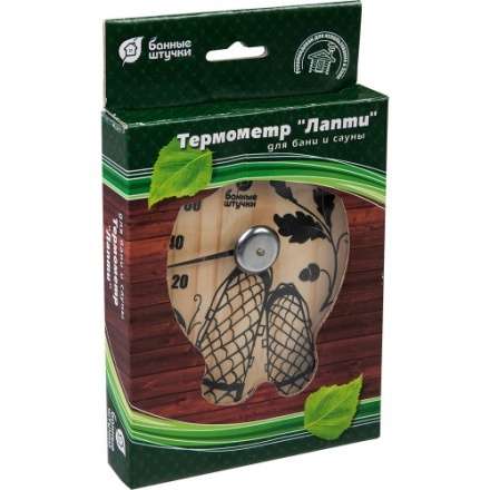 Термометр Лапти для бани и сауны 18040 в Лиде