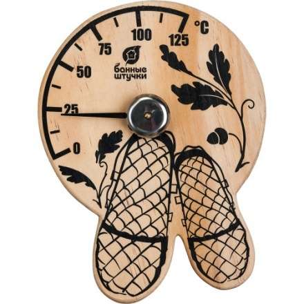 Термометр Лапти для бани и сауны 18040 в Лиде