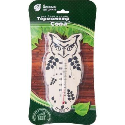 Термометр Сова для бани и сауны 18051 в Лиде