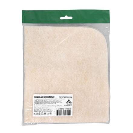 Коврик для бани белый 41216 в Лиде