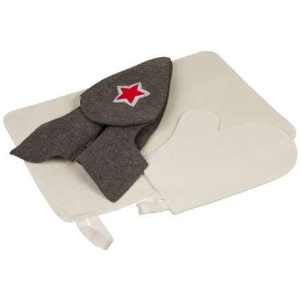 Набор из 3-х предметов (шапка Будёновка, рукавица, коврик) 41096 в Лиде