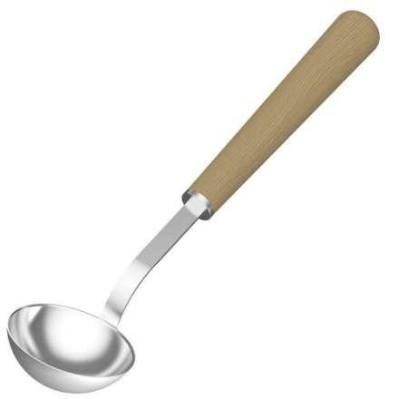 Черпак SAWO 442-MD (из нержавейки с деревянной ручкой) купить в Лиде