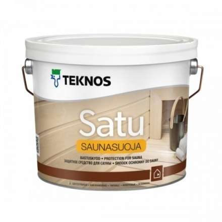 Пропитка для бани TEKNOS SATU SAUNASUOJA 2,7 л в Лиде