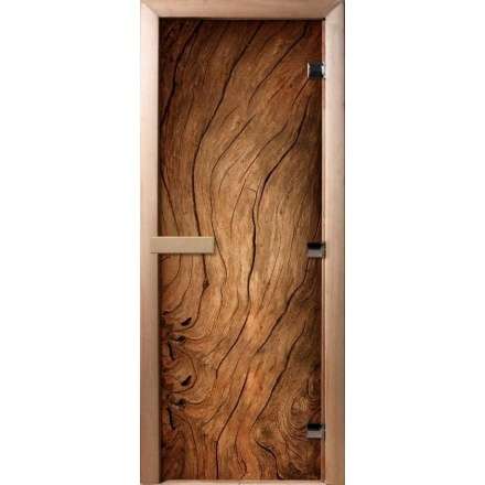 Дверь для сауны Doorwood с фотопечатью A052 1900x700 в Лиде