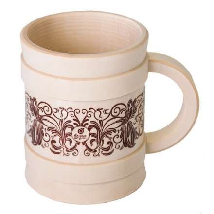 Кружка точёная Бочонок 0.5л 32240 в Лиде