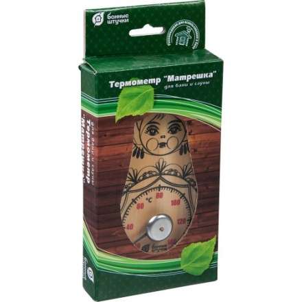 Термометр Матрёшка для бани и сауны 18046 в Лиде
