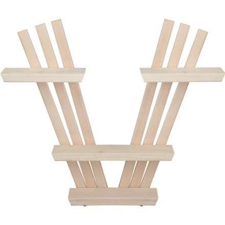 Полка настенная V-образная трехъярусная в Лиде