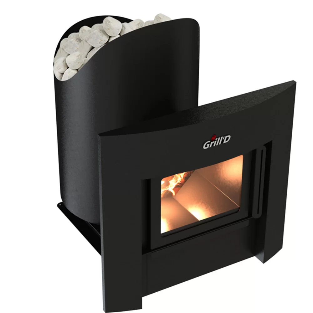 Печь банная Grill'D Aurora 180 Window в Лиде